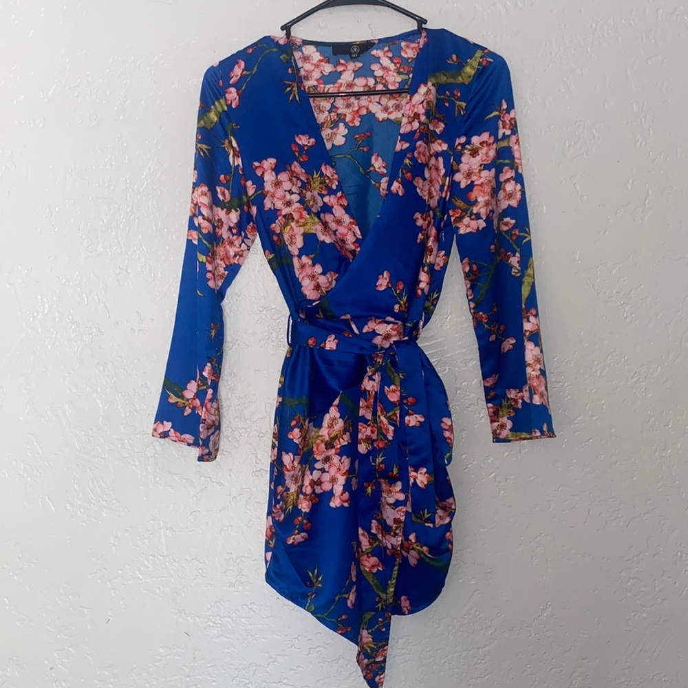 Missguided Cherry Blossom Dress
